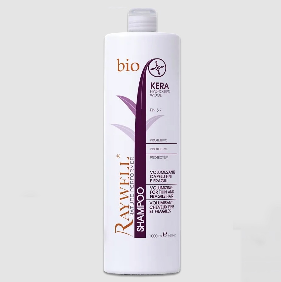 BIO Kera šampon pro objem a tenké vlasy 1000ml